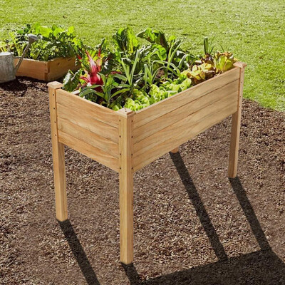 

Ktaxon Natural Wooden Raised Garden Bed 485" x 225" x 30"