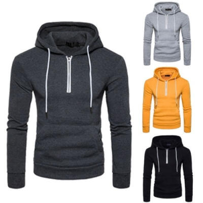 

Men Long Sleeve Hoodies Sweatshirt Hoodie Jacket Pullover Hooded Jumper Tops