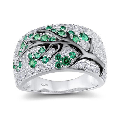 

Stylish Tree Pattern Ring Exquisite Curved Band Delicate Wedding Bands for Women Birthday Gift