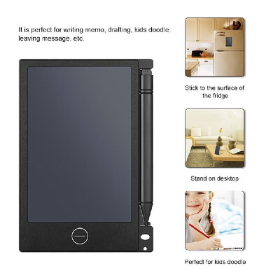 

LCD Writing Tablet Electronic Writing & Drawing Board 5-inch Doodle Board Handwriting Paper Drawing Tablet with Erase Button Adhes