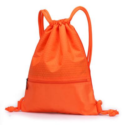 

Bunch pocket drawstring shoulder bag for men&women simple lightweight waterproof travel folding outdoor sports fitness backpac