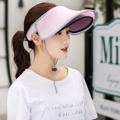 

Hats Female Riding in Summer Sunscreen&Face Shade Korean Version UV Sunscreen Cap Fan Bingbing Same Sunhat