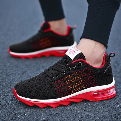 

Summer thin mens shoes sports leisure red net shoes running shoes autumn trendy shoes