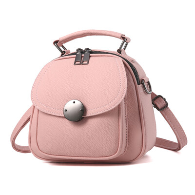 

On the new female tide fairy fashion Joker shoulder Messenger bag girl simple personality backpack