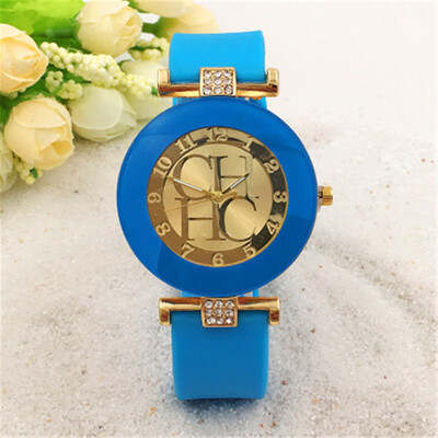 

Fashion Silicone Quartz Watch CHHC Candy Color Girls Fashion Quartz Watch
