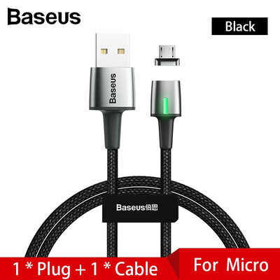 

Baseus Zinc Magnetic adapter USB Cable for iphone charging cable for type-c mobile phone cable for micro