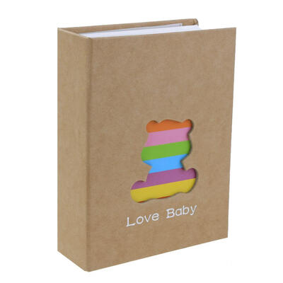 

6 inch 100 Pages Pocket Interleaf Type Photo Album Picture Storage Frame