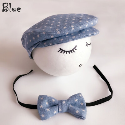 

SUNSIOM Cute Newborn Baby Boy Beanie Cap Photography Props Outfit Cotton Hat Accessories