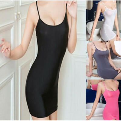 

Women Nylon Perspective Sleepwear Dress Sling Sexy Lingerie Underwear