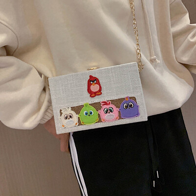 

Mini bag female 2019 summer new wave Korean version of the wild Messenger bag chain box bag fashion small square bag