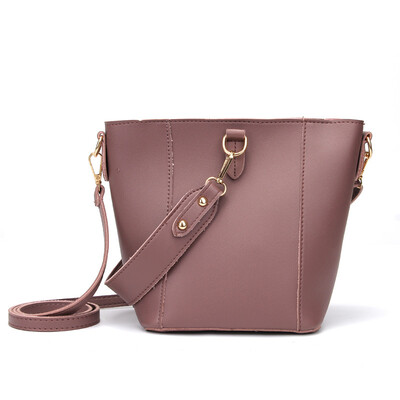 

Women bucket shoulder bags 2019 pu leather female handbags brand fashion crossbody bag ladies hand bags travel leisure pouch