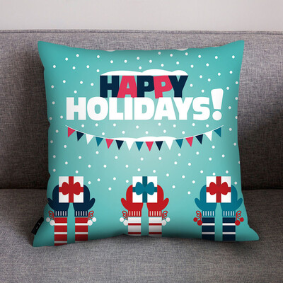 

〖Follure〗Print Pillow Case Polyester Sofa Car Cushion Cover Home Decor