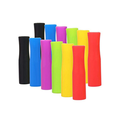 

20pcs Food Grade Teeth Protector Anti Burn Stainless Steel Straw Silicone Tip