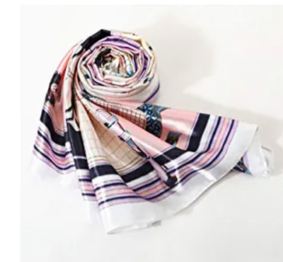 

Large Square Twill Satin Polyester Silk Like Female Thin Scarf Hair Sleep Package Simulation Silk Scarf Soot Purple Wild Fashion D