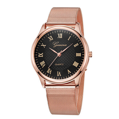 

Stainless Steel Fashion Alloy Belt Mesh Watch Unisex womens watches Minimalist Style Quartz Watch relogio feminino saat