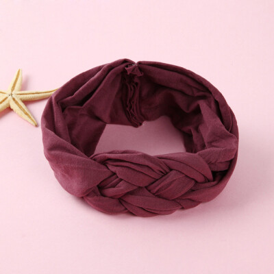 

〖Follure〗Wide Nylon Bow Ribbon with Pompom Knot Bow Nylon Head  Plus