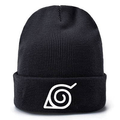 

Naruto Anime Plush Knit Hat Autumn Winter Cycling Outdoor Warm Hat Cartoon Printing Hat Anime Gift