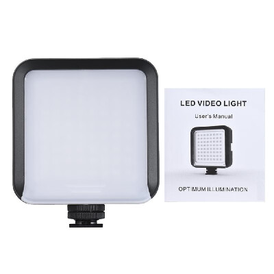 

LED 64 Continuous On Camera LED Panel Light Mini Portable Camcorder Video Lighting for Canon Nikon Sony A7 DSLR