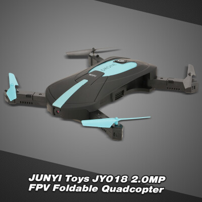 

JUN YI TOYS JY018 20MP Camera 1080P Wifi FPV Foldable Selfie Pocket Drone G-Sensor Barometer Height Hold RC Quadcopter