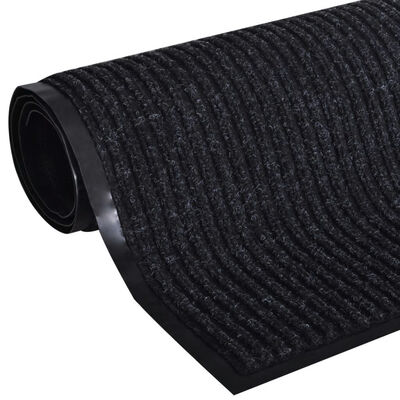 

Black PVC Door Mat 71" x 94"