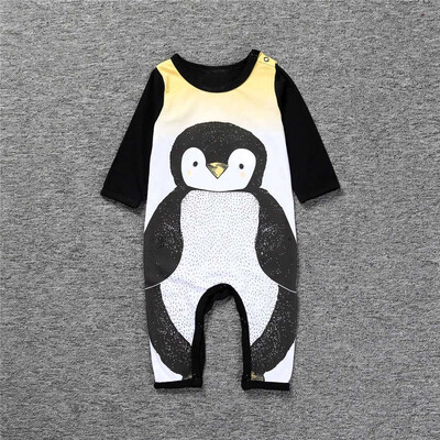

Newborn Infant Baby Boy Girl Cartoon Pattern Jumpsuit Romper Outfits Clothes