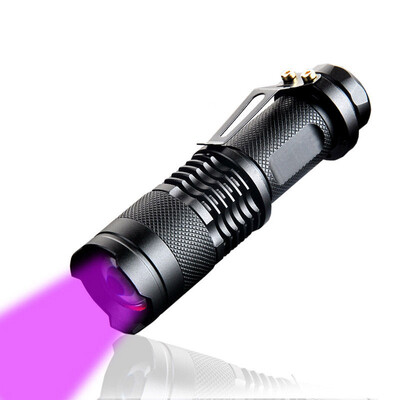 

New High-power UV Lamp Black Flashlight 5W LED