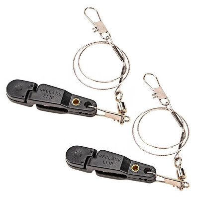 

2Pcs Fishing Line Release Snap Release Clip Offshore Planer Downrigger Power Grip