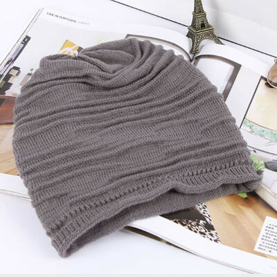 

Women Mens Warm Winter Baggy Beanie Knit Crochet Ski Hat Oversized Slouch Cap