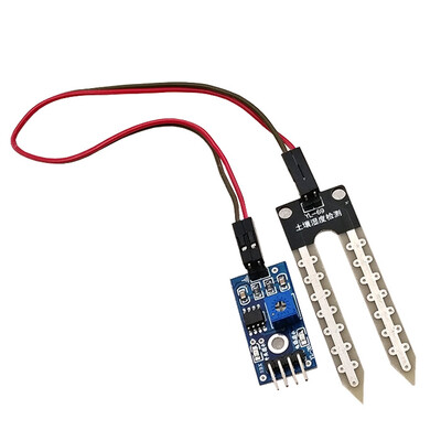 

Soil Moisture Meter Detection Module Robot Intelligent Car Sensor