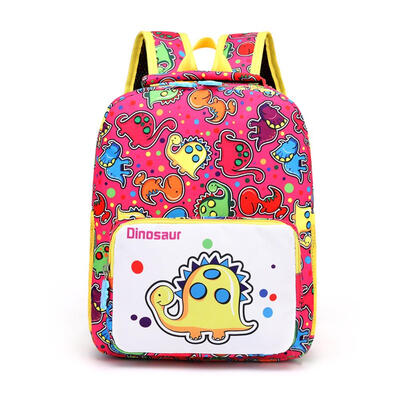

Dinosaur Print School Bags Kindergarten Backpacks Girls Boys Satchel Bags