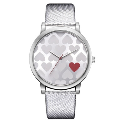 

New fashion ladies watch Europe&America hot business PU leather ladies alloy bracelet watch