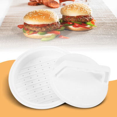 

Hamburger Press ToolDIY Plastic Hamburger Patty Meat Compactor Press Mold Grill Burger Maker Home Kitchen ToolsHamburger Mold