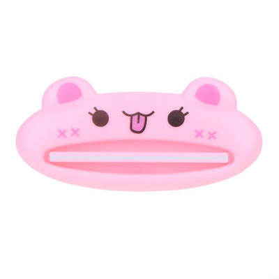 

Cute Cartroon Animal Toothpaste Squeezer Cosmetics Bathroom Tube Dispenser