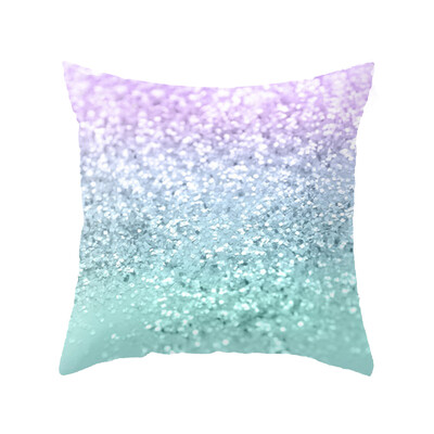 

Multicolor Sequin Throw Pillow Case Cushion Cover Glitter Home Decor Cotton Linen Pillowcase Square 18" x 18