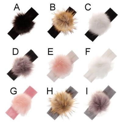 

Kids Girl Baby Toddler Bow Headband Hair Band Accessories Headwear Head Wrap