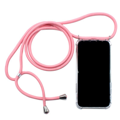 

Simple&stylish phone case Color Rope Crossbody Cord Adjustable Soft Case For Samsung S10S10 plusS9S8S9 plusNote8 90