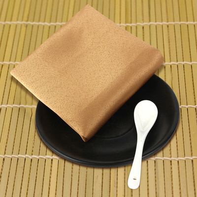

Greensen 19691969in Golden Dinner Napkin Retro European-Style Luxury Cloth Napkin for Banquets