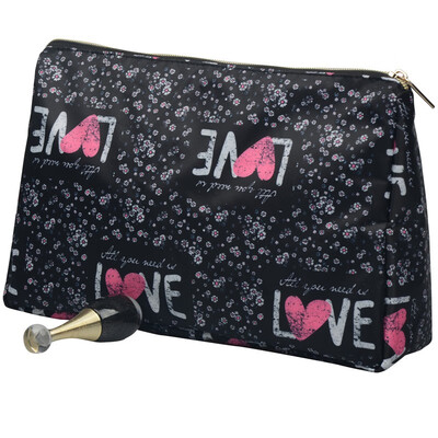 

KINMART Cosmetic bag female simple fashion portable 9402