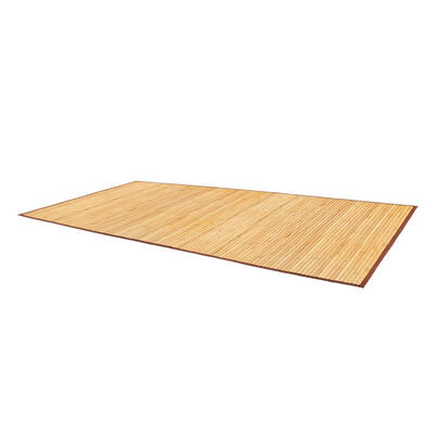 

Bathroom Natural Bamboo Smooth Floor Mat Exotic Shower Bath Non Skid 24" X 48"