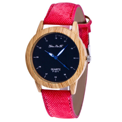 

〖Follure〗Fashion Denim Watch Retro Trend Womens Watch Fashion Student Watch