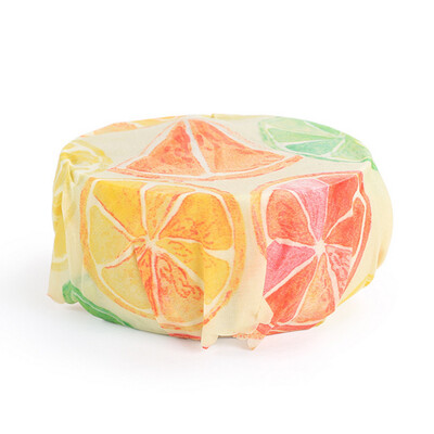 

Toponeto 3pc Beeswax Fresh Cloth Organic Cotton Reusable Food Grade Packaging Cloth