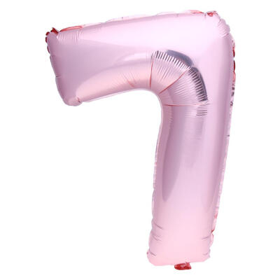 

32 in Rose Gold Number Foil Balloon Large Digit Balloon Wedding Party Decor