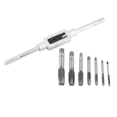 

Greensen Adjustable Tap Wrench Set with Metric Thread M345681012 Insert Screw Taps