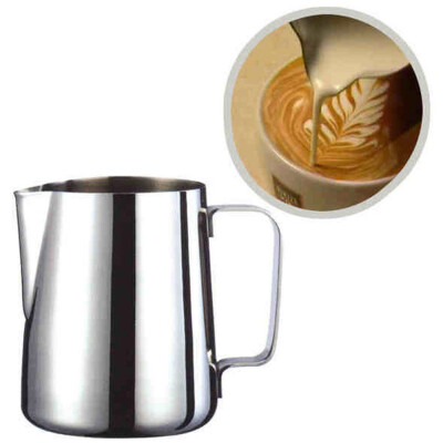 

Gobestart Well Stainless Steel Milk Craft Coffee Latte Frothing Art Jug Pitcher Mug Cup