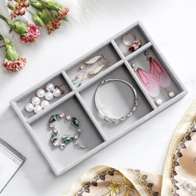 

New Drawer Diy Jewelry Storage Tray Ring Bracelet Gift Box Jewellery Organizer Earring Holder Small Size Fit Most Room Space