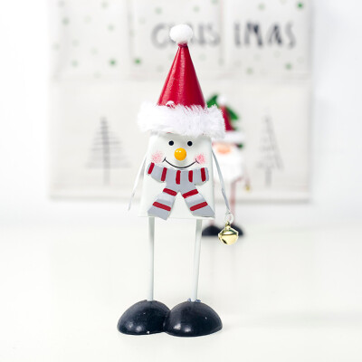 

Toponeto Mini Cute Christmas Decoration Christmas Wrought Iron Home Decor