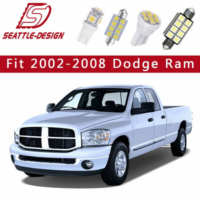 

16x 6000K White LED Bulb Interior Light Package Kit Deal For 2002-2008 Dodge Ram