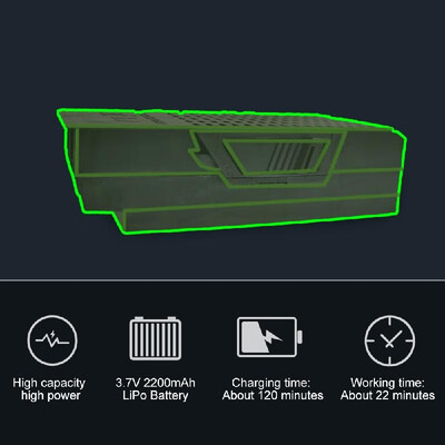 

L103 Drone Battery 37V 2200mAh Battery for L103 RC Drone 1080P Foldable RC Quadcopter