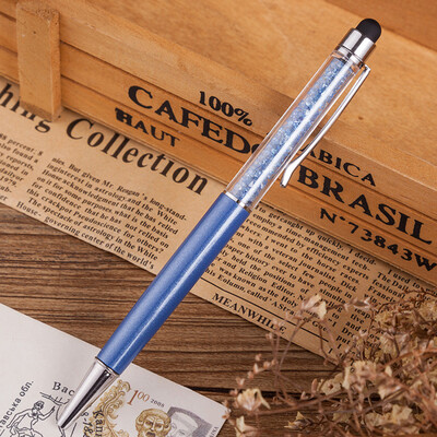 

Siaonvr Creative Crystal Metal Pen Rotary Ballpoint Pen Pen Pen Hotel Gift PenC