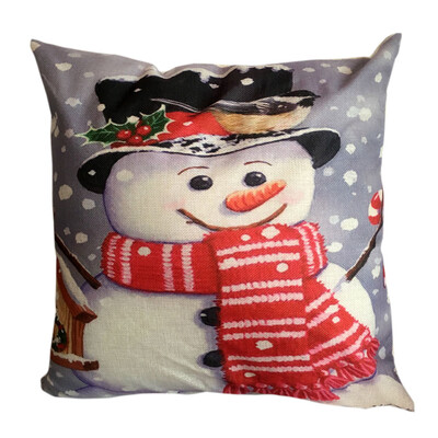 

Siaonvr Christmas Pillow Sofa Waist Throw Cushion Cover Home Decor C